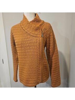 Ireland’s Eye Dublin Carlow Trellis Jacket 100% Wool –Golden Ochre Medium